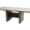 Ploß Rabida Dining Tisch, Champagner-meliert, Polyrattan, 220 X 100 Cm, Glasplatte In Steinoptik -Ausgewählte Gartenmöbelgeschäfte 1 20161.jpg