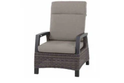 SIENA GARDEN Corido Loungesessel, Charcoal, Alu / Gardino®-Geflecht, 73x87x103 Cm