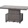 SIENA GARDEN Corido Lifttisch, Charcoal, Alu / Gardino®-Geflecht, 130x75x47-71 Cm, Stufenlos Verstellbar -Ausgewählte Gartenmöbelgeschäfte 1 20210.jpg