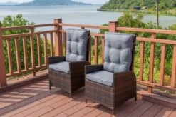 OUTFLEXX 2er Set Dining Sessel, Braun Marmoriert, Polyrattan, 55 X 65 X 112 Cm, Rücken Stufenlos Verstellbar 18 OUTFLEXX 2er Set Dining Sessel, Braun Marmoriert, Polyrattan, 55 X 65 X 112 Cm, Rücken Stufenlos Verstellbar -Ausgewählte Gartenmöbelgeschäfte 1 20662.jpg