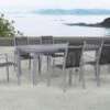 OUTFLEXX Premium Esstischgarnitur, Silber/grau, Alu/Textilene, Ausziehtisch 180/240 X 100 Cm, 6 Stapelsessel -Ausgewählte Gartenmöbelgeschäfte 1 21433.jpg