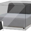 OUTFLEXX Premium Abdeckhaube Für Lounge-Element, Z.B. Maui Lounge, 107x107x65cm, Wasserbeständig, Schwarz -Ausgewählte Gartenmöbelgeschäfte 1 21478.jpg