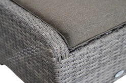 Ploß Rabida Hocker, Champagner-meliert, Polyrattan, 71x52x42 Cm, Zu Loungesessel, Inkl. Polster -Ausgewählte Gartenmöbelgeschäfte 20169 04.jpg