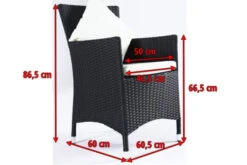 OUTFLEXX 2er Set Sessel, Schwarz, Polyrattan Inkl. Kissen Und Polster -Ausgewählte Gartenmöbelgeschäfte 2035 05.jpg