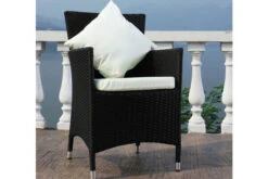 OUTFLEXX 2er Set Sessel, Schwarz, Polyrattan Inkl. Kissen Und Polster -Ausgewählte Gartenmöbelgeschäfte 2035 07.jpg