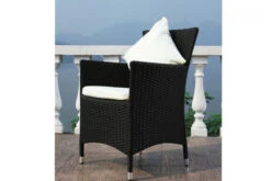 OUTFLEXX 2er Set Sessel, Schwarz, Polyrattan Inkl. Kissen Und Polster -Ausgewählte Gartenmöbelgeschäfte 2035 08.jpg