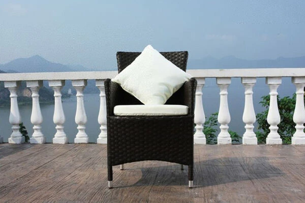 OUTFLEXX 2er Set Sessel, Braun, Polyrattan Inkl. Kissen Und Polster 10 OUTFLEXX 2er Set Sessel, Braun, Polyrattan Inkl. Kissen Und Polster – Bild 8