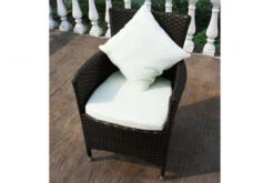 OUTFLEXX 2er Set Sessel, Braun, Polyrattan Inkl. Kissen Und Polster 23 OUTFLEXX 2er Set Sessel, Braun, Polyrattan Inkl. Kissen Und Polster -Ausgewählte Gartenmöbelgeschäfte 2036 09.jpg