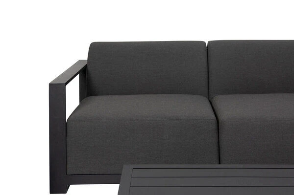 OUTFLEXX Loungeset, Sooty, Alu/Sunbrella, Für 5 Personen, Loungetisch 100x80 Cm 22 OUTFLEXX Loungeset, Sooty, Alu/Sunbrella, Für 5 Personen, Loungetisch 100x80 Cm – Bild 20