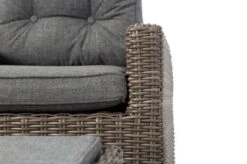 OUTFLEXX Dining Sessel, Grau, Polyrattan, 74 X 83 X 110 Cm, Stufenlos Verstellbar, Inkl. Hocker -Ausgewählte Gartenmöbelgeschäfte 20 20898.jpg