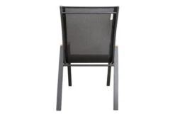OUTFLEXX Stapelstuhl, Anthrazit Matt, Aluminium/Holzimitat, 70x56x89cm -Ausgewählte Gartenmöbelgeschäfte 21297 4.jpg