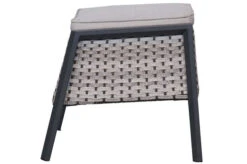 Ploß Louvra 2 Design-Fußhocker, Natur-anthrazit, Polyrattan, 59x55x46cm, Inkl. Polster -Ausgewählte Gartenmöbelgeschäfte 21623 3.jpg