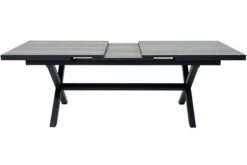 Ploß Louvra Auszugs-Dining-Tisch, Anthrazit/Holzoptik, Alu/Keramik, 160/210x100,5cm, Tischplatte Aus Keramikfliesen -Ausgewählte Gartenmöbelgeschäfte 21629 4.jpg