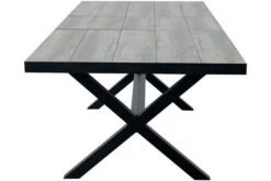Ploß Louvra Auszugs-Dining-Tisch, Anthrazit/Holzoptik, Alu/Keramik, 160/210x100,5cm, Tischplatte Aus Keramikfliesen -Ausgewählte Gartenmöbelgeschäfte 21629 8.jpg