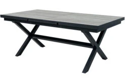 Ploß Louvra Auszugs-Dining-Tisch, Anthrazit/Holzoptik, Alu/Keramik, 160/210x100,5cm, Tischplatte Aus Keramikfliesen -Ausgewählte Gartenmöbelgeschäfte 21629 9.jpg