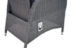 Ploß Vigo Dining-Sessel, Stahlgrau-meliert, Polyrattan, 60x68x111cm, Rücken Stufenlos Verstellbar -Ausgewählte Gartenmöbelgeschäfte 21631 11.jpg