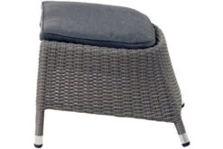 Ploß Vigo Fußhocker, Stahlgrau-meliert, Polyrattan, 56x54x40cm, Inkl. Polster -Ausgewählte Gartenmöbelgeschäfte 21632 3.jpg