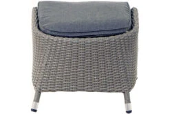 Ploß Vigo Fußhocker, Stahlgrau-meliert, Polyrattan, 56x54x40cm, Inkl. Polster -Ausgewählte Gartenmöbelgeschäfte 21632 8.jpg