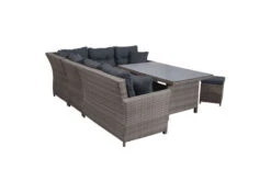 Ploß Vigo Dining-Lounge, Stahlgrau-meliert, Polyrattan, 7 Tlg., 5-6 Pers., 146x85cm, Inkl. Polster -Ausgewählte Gartenmöbelgeschäfte 21634 6.jpg