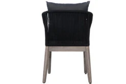 Ploß Arendal Diningsessel, Schwarz/grau, Rope/FSC-Akazie, 58,5x61,5x87cm, Inkl. Polster -Ausgewählte Gartenmöbelgeschäfte 21640 10.jpg