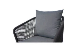 Ploß Arendal Diningsessel, Schwarz/grau, Rope/FSC-Akazie, 58,5x61,5x87cm, Inkl. Polster -Ausgewählte Gartenmöbelgeschäfte 21640 6.jpg