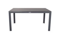 VILLANA Esstisch, Anthrazit/schwarz, Alu/Holzimitat, 150x90cm, Rechteckig -Ausgewählte Gartenmöbelgeschäfte 21647 3.jpg