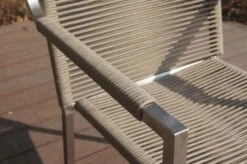 OUTFLEXX Stapelsessel, Grau, Edelstahl / Rope, 63x57x91 Cm -Ausgewählte Gartenmöbelgeschäfte 21671 4.JPG