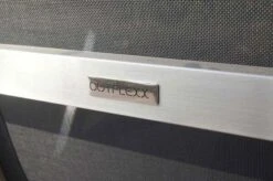 OUTFLEXX Stapelsessel, Schwarz, FSC-Teak / Edelstahl / Textilene, 60x56x85 Cm, Modernes Design -Ausgewählte Gartenmöbelgeschäfte 21672 7.JPG