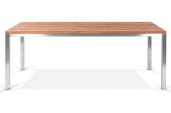 OUTFLEXX Classic Esstisch, Silber/natur, Edelstahl/recycled FSC-Teak, 220 X 100 Cm -Ausgewählte Gartenmöbelgeschäfte 21706 03.jpg