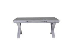 OUTFLEXX Ausziehtisch, Silber, Alu/Spraystone, 180/280x100cm, Schubladenauszug -Ausgewählte Gartenmöbelgeschäfte 21749 7.jpg