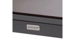 OUTFLEXX Ausziehtisch, Silber, Aluminium/HPL, 180/280x100cm, Schubladenauszug -Ausgewählte Gartenmöbelgeschäfte 21750 4.jpg