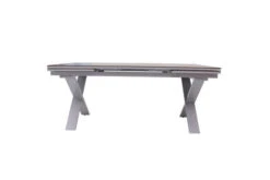 OUTFLEXX Ausziehtisch, Silber, Aluminium/HPL, 180/280x100cm, Schubladenauszug -Ausgewählte Gartenmöbelgeschäfte 21750 7.jpg