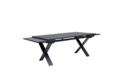 OUTFLEXX Ausziehtisch, Anthrazit Matt, Alu/Spraystone, 180/280x100cm, Schubladenauszug -Ausgewählte Gartenmöbelgeschäfte 21753 8.jpg