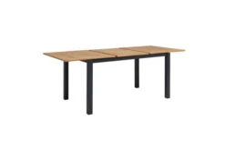 OUTFLEXX Ausziehtisch, Anthrazit Matt, Alu/FSC-Teak, 150/210x90cm, Synchronauszug Mit Butterfly-Funktion -Ausgewählte Gartenmöbelgeschäfte 21778 6.jpg