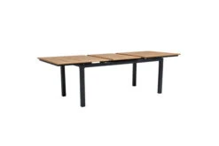 OUTFLEXX Ausziehtisch, Anthrazit Matt, Alu/FSC-Teak, 180/240x100cm, Automatischer Ausziehmechanismus -Ausgewählte Gartenmöbelgeschäfte 21779 02.jpg