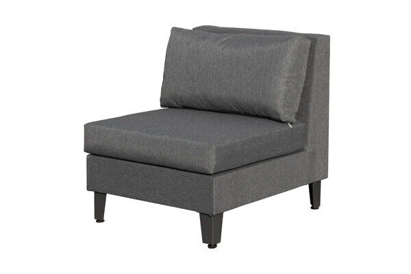 OUTFLEXX Ecklounge, Anthrazit Matt/dunkelgrau, Alu/Spuncrylic, 5-tlg., Tisch 68x68cm, 6-7 Pers 5 OUTFLEXX Ecklounge, Anthrazit Matt/dunkelgrau, Alu/Spuncrylic, 5-tlg., Tisch 68x68cm, 6-7 Pers – Bild 3