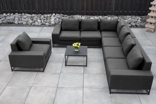 OUTFLEXX June Sessel, Schwarz/sooty, Alu/Sunbrella, 115 X 89 X 72 Cm 9 OUTFLEXX June Sessel, Schwarz/sooty, Alu/Sunbrella, 115 X 89 X 72 Cm – Bild 7