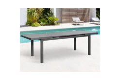 OUTFLEXX Premium Ausziehtisch, Graphit, Aluminium/Glas, 180/240x100cm, Automatischer Ausziehmechanismus -Ausgewählte Gartenmöbelgeschäfte 21877 8.jpg