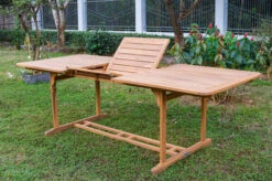 OUTFLEXX Ausziehtisch, Natur, Akazie, 180/240 X 100 Cm, Ausziehfunktion -Ausgewählte Gartenmöbelgeschäfte 21922 4.jpg