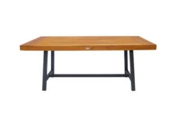 OUTFLEXX Esstisch, Natur/schwarz, Akazie, 172,5 X 90 Cm -Ausgewählte Gartenmöbelgeschäfte 21925 3.jpg