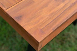 OUTFLEXX Esstisch, Natur/schwarz, Akazie, 172,5 X 90 Cm -Ausgewählte Gartenmöbelgeschäfte 21925 4.jpg