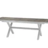 SIENA GARDEN Sincro Ausziehtisch, Matt Weiß-grau/washed Grey, Alu/Keramik, 200/260x100 Cm, Synchroner Auszugsmechanismus -Ausgewählte Gartenmöbelgeschäfte 21998 4.jpg
