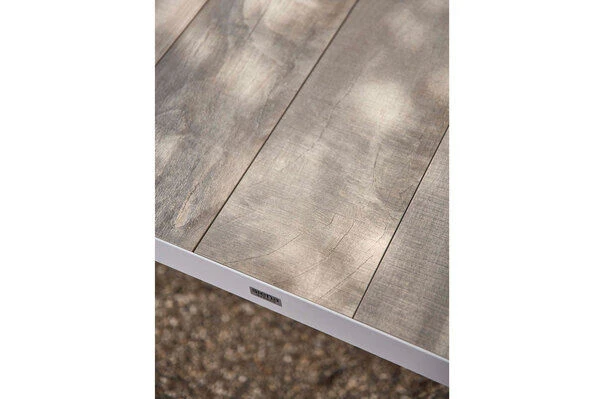 SIENA GARDEN Silva Esstisch, Matt Weiß-grau/washed Grey, Alu/Keramik, 100x100 Cm, Für Bis Zu 4 Personen 10 SIENA GARDEN Silva Esstisch, Matt Weiß-grau/washed Grey, Alu/Keramik, 100x100 Cm, Für Bis Zu 4 Personen – Bild 8