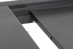 SIENA GARDEN Gomera II/Kingston Esstischgarnitur, Matt Graphit/grau/slate Look, Alu/Teak/Keramik/Texfabric, Tisch 220/340x108 Cm, 8 Stapelsessel -Ausgewählte Gartenmöbelgeschäfte 22063 4.jpg