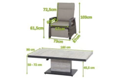 SIENA GARDEN Corido/Bellani Pinie Loungeset, Charcoal/anthrazit/pinie-grau, Alu/Keramik/Gardino®-Geflecht, Lifttisch 160x90 Cm, 6 Relaxsessel -Ausgewählte Gartenmöbelgeschäfte 22106 5.jpg