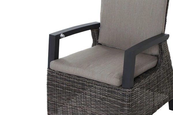 SIENA GARDEN Corido/Bellani Grau Loungeset, Charcoal/anthrazit/grau, Alu/Gardino®-Geflecht, Lifttisch 140x85 Cm, 4 Dining Move Sessel 9 SIENA GARDEN Corido/Bellani Grau Loungeset, Charcoal/anthrazit/grau, Alu/Gardino®-Geflecht, Lifttisch 140x85 Cm, 4 Dining Move Sessel – Bild 7