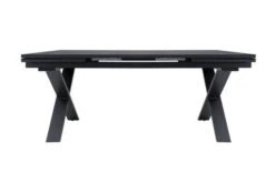 OUTFLEXX Esstischgarnitur, OUTFLEXX® Anthrazit Matt, Alu / Spraystone / Teak, Tisch 180/280x100cm, 6 Stapelsessel -Ausgewählte Gartenmöbelgeschäfte 22127 10.jpg