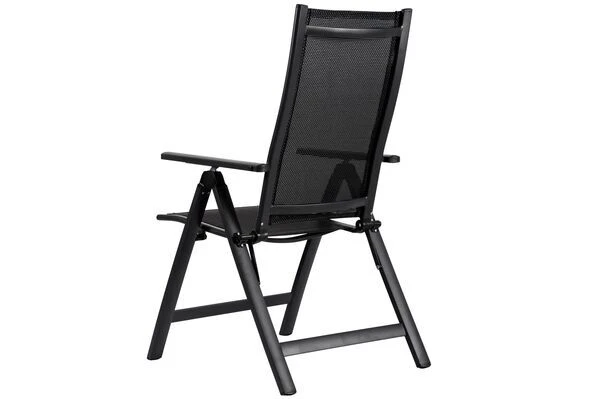 OUTFLEXX Esstischgarnitur, OUTFLEXX® Anthrazit Matt, Alu / Spraystone / Textil, Tisch 180/280x100cm, 10 Multipositionssessel 16 OUTFLEXX Esstischgarnitur, OUTFLEXX® Anthrazit Matt, Alu / Spraystone / Textil, Tisch 180/280x100cm, 10 Multipositionssessel – Bild 14