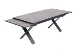 OUTFLEXX Esstischgarnitur, OUTFLEXX® Anthrazit Matt, Alu /HPL / Teak, Tisch 180/280x100cm, 10 Stapelsessel 23 OUTFLEXX Esstischgarnitur, OUTFLEXX® Anthrazit Matt, Alu /HPL / Teak, Tisch 180/280x100cm, 10 Stapelsessel -Ausgewählte Gartenmöbelgeschäfte 22151 7.jpg