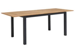 OUTFLEXX Esstischgarnitur, OUTFLEXX® Anthrazit Matt, Alu / Teak / Textil, Tisch 150/210x90cm, 6 Stapelsessel, 2 Multipo -Ausgewählte Gartenmöbelgeschäfte 22172 7.jpg